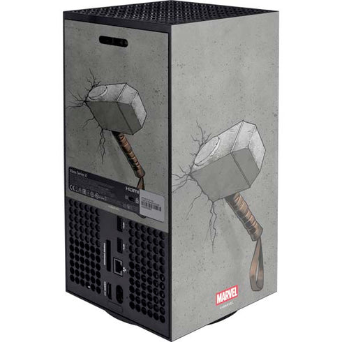 Marvel Thor Thor’s Hammer Mjolnir XBox Series X Digital Edition Console Skin